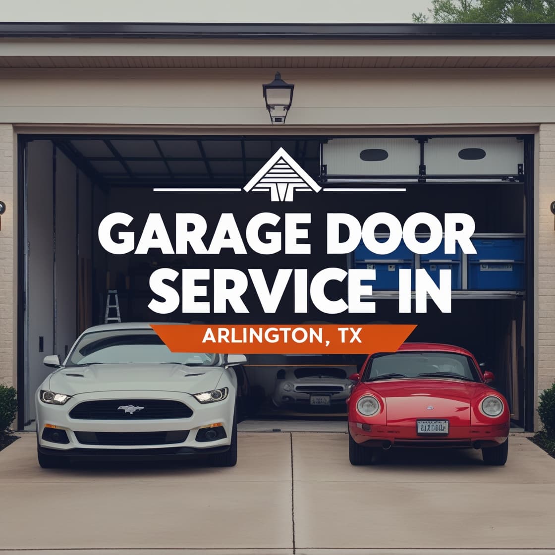 Garage door service in Arlington, TX