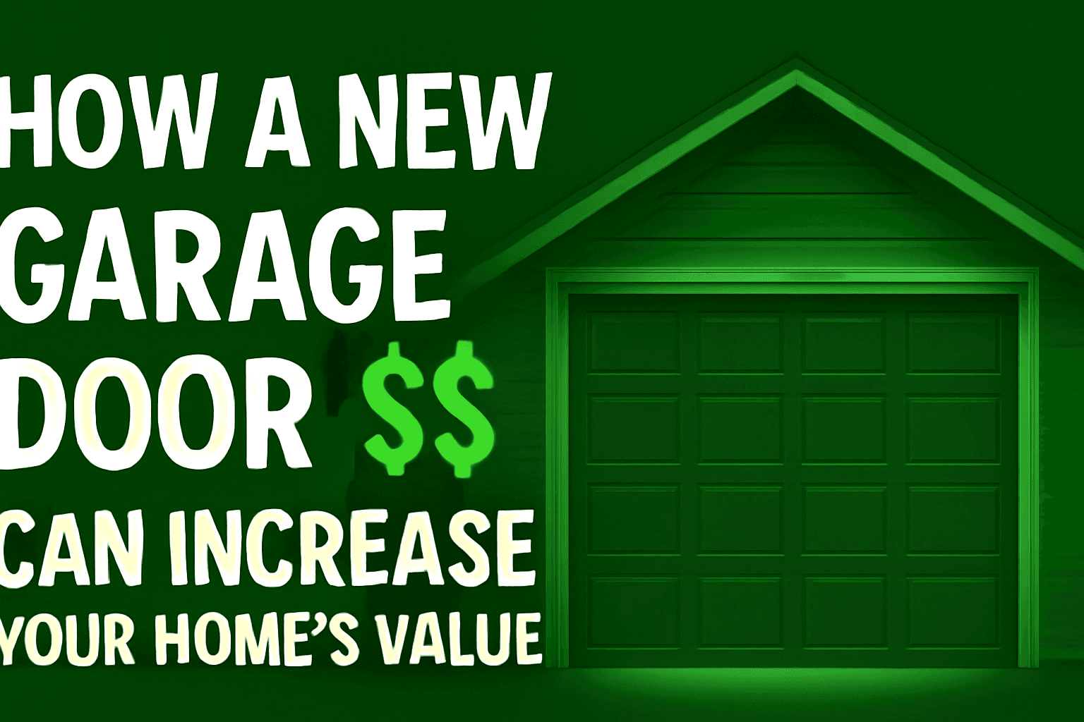 How a New Garage Door Can Increase Your Home's Value