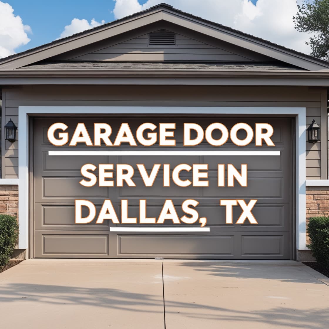Garage door service in Dallas, TX